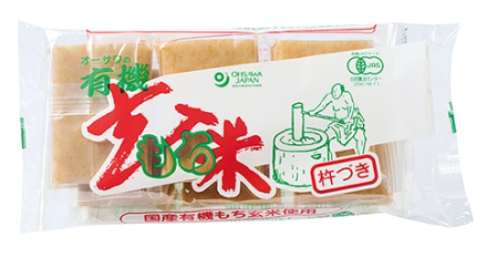 オーサワの有機玄米もち