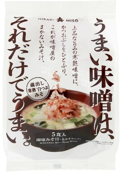 味噌屋のまかないみそ汁　蔵出し寒熟白つぶみそ