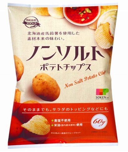 創健社 ノンソルト ポテトチップス