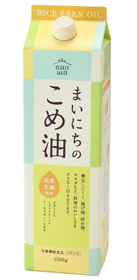 まいにちのこめ油 1500g 紙パック