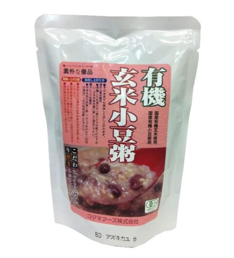 有機玄米小豆がゆ
