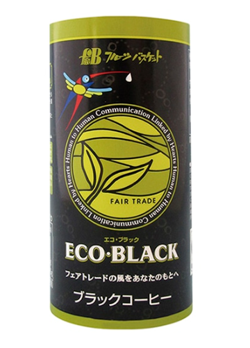 フェアトレード・カートカンコーヒー ECO・BLACK（無糖）