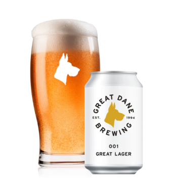 Great Dane Brewing REAT LAGER
