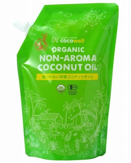 ココウェル 香りのない 有機ココナッツオイル