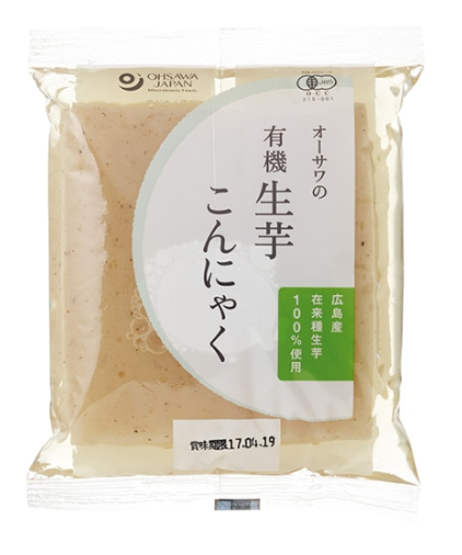 オーサワの有機生芋こんにゃく