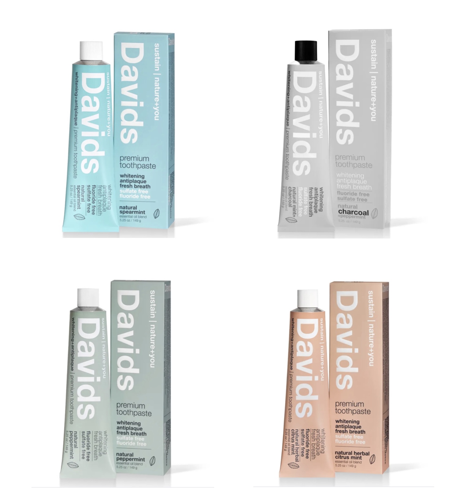 Davids ホワイトニングトゥースペースト