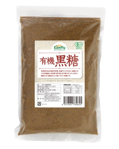 オーサワ 有機黒糖　500g
